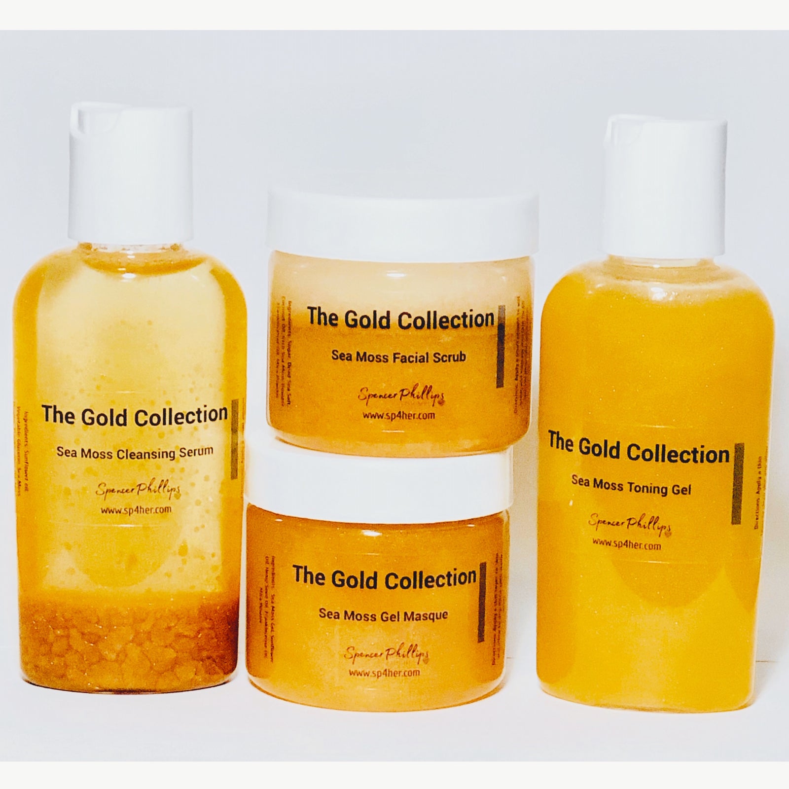 The Golden Sea Moss Collection (Sample Size)